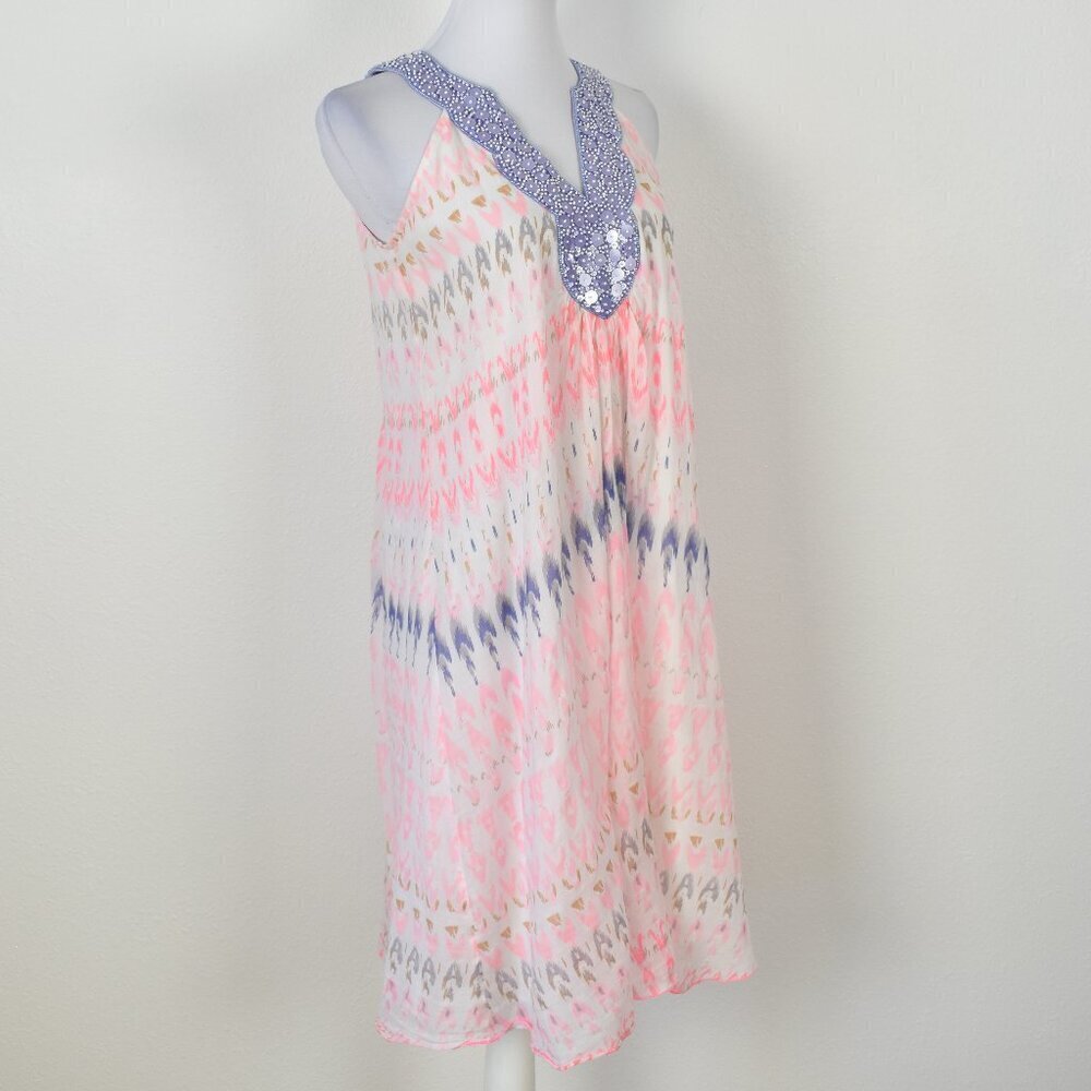 Nimo With Love Sequin Tie Dye Printed Dress - S - Picture 8 of 9
